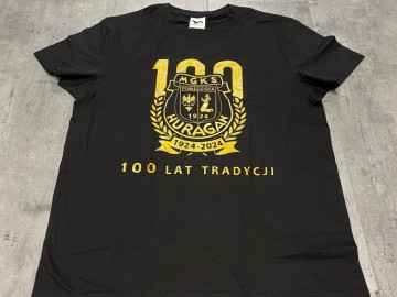 T-shirt czarny 100-lecie