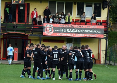 IX kolejka ligowa: HURAGAN - GLKS Wysoka 2:0 (0:0)