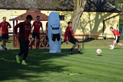 Trening drużyny seniorów