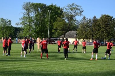 Trening drużyny seniorów