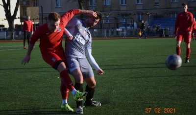 Sparing: Wiara Lecha Poznań - HURAGAN 1:1 (1:0)	