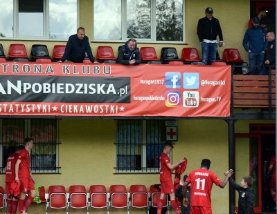 XIX kolejka ligowa: HURAGAN - Sparta Oborniki 3:1 (2:0)