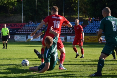 XXI kolejka ligowa: HURAGAN - GLKS Wysoka 3:1 (1:1)	