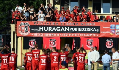 XXIV kolejka ligowa: HURAGAN - Zamek Gołańcz 2:1 (1:0)	