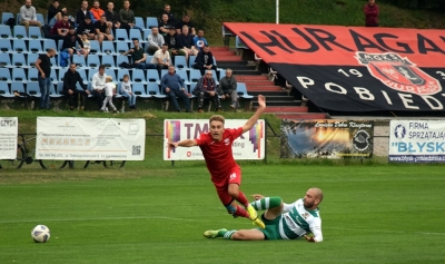 I kolejka ligowa: HURAGAN - Victoria Września 2:0 (1:0)