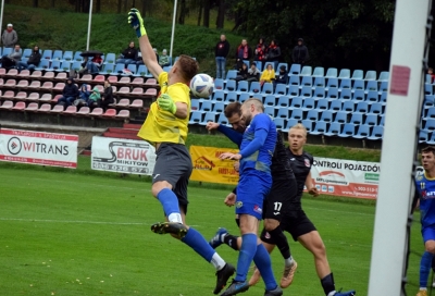 VIII kolejka ligowa: HURAGAN - SKP Słupca 2:2 (2:0)	