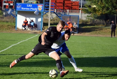XI kolejka ligowa: Korona Piaski - HURAGAN 0:1 (0:1)	