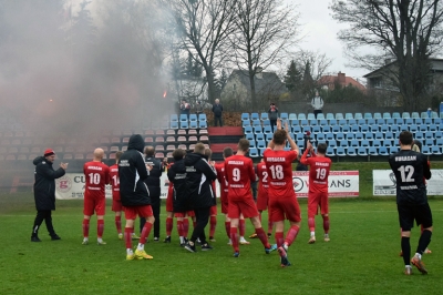 XVIII kolejka ligowa: HURAGAN - Polonia Marcinki 1908 Kępno 6:3 (3:3)