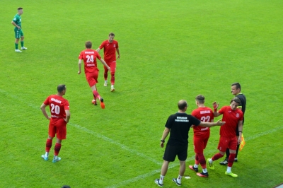 XXXVI kolejka ligowa: HURAGAN - KKS II Kalisz 3:0 (1:0)	