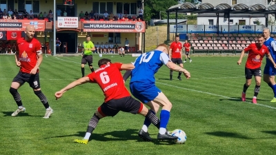 XXXIII kolejka ligowa: HURAGAN - SKP Słupca 1:1 (0:1)	