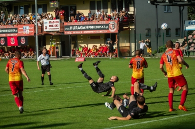 V kolejka ligowa: HURAGAN - Pogoń Łobżenica 4:0 (1:0)	