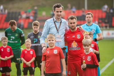 XXI kolejka ligowa: HURAGAN - Tarnovia Tarnowo Podgórne 2:1 (1:0)	