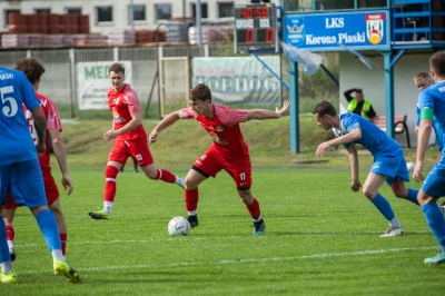 XXIII kolejka ligowa: Korona Piaski - HURAGAN 1:1 (0:0)	