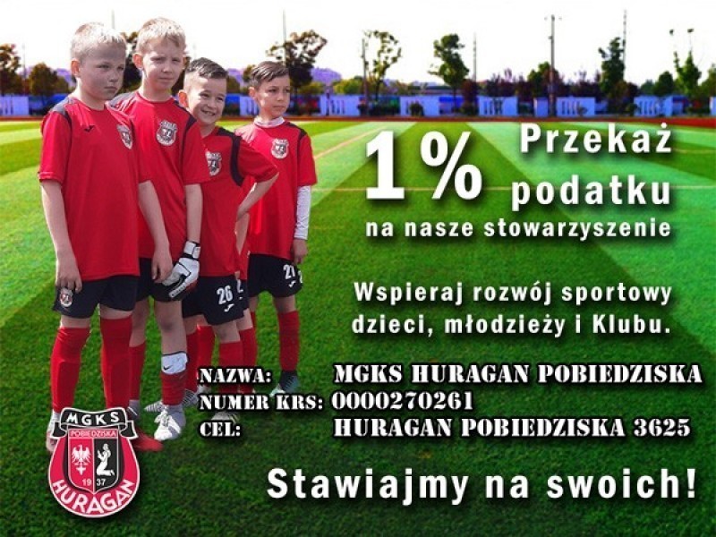 Przekaż 1% podatku na HP!