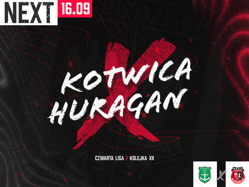 Zapowiedź - sobota, 15:00, Kotwica Kórnik - HURAGAN