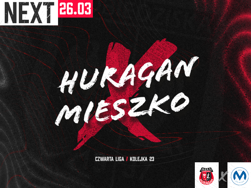 Zapowiedź - sobota, 15:00, HURAGAN - Mieszko Gniezno