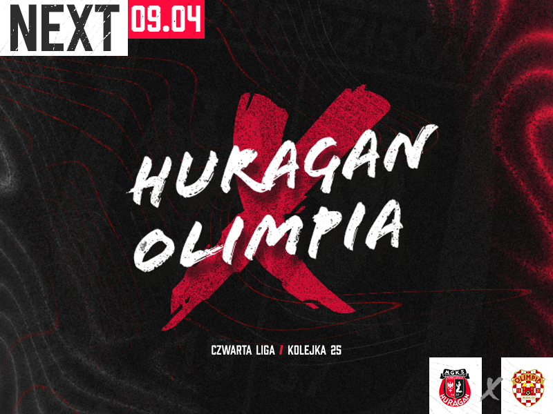 Zapowiedź - sobota, 16:00, HURAGAN - Olimpia Koło