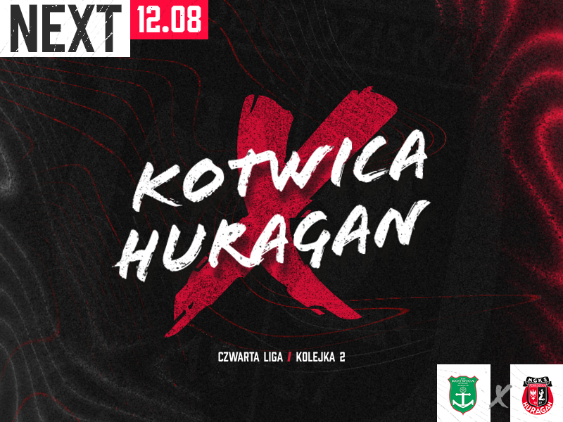 Zapowiedź - piątek, 18:00, Kotwica Kórnik - HURAGAN