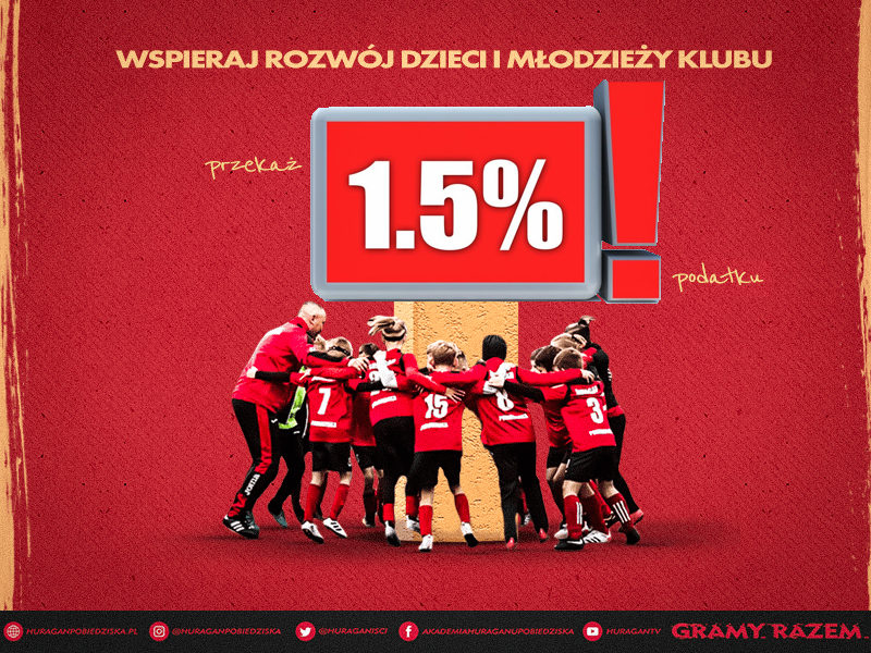 Przekaż 1,5% podatku na HP!